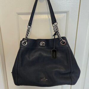 Coach - Edie Turnlock Shoulder Bag